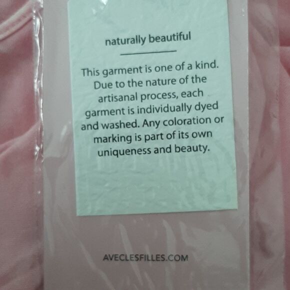 NWT Avec Les Filles puff shoulder top - Picture 8 of 8